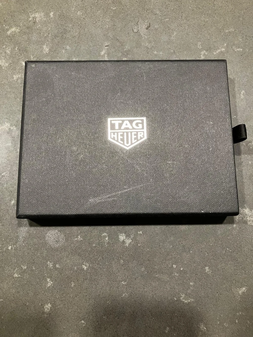 TAG Heuer Navy Leather Card Wallet